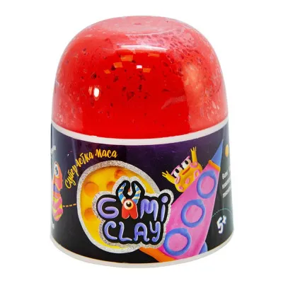 Набір для творчості Strateg "Маса для ліплення Gumi Clay" (90 г) (71840)