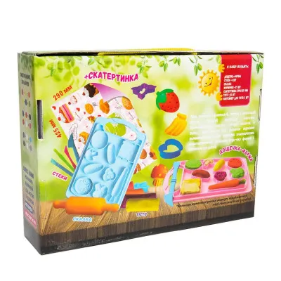 Набір для творчості Strateg "Містер тісто Файна господарочка" (71860) Набір для творчості Strateg "Містер тісто Файна господарочка" (71860)