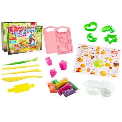 Набір для творчості Strateg "Містер тісто Файна господарочка" (71860) Набір для творчості Strateg "Містер тісто Файна господарочка" (71860)