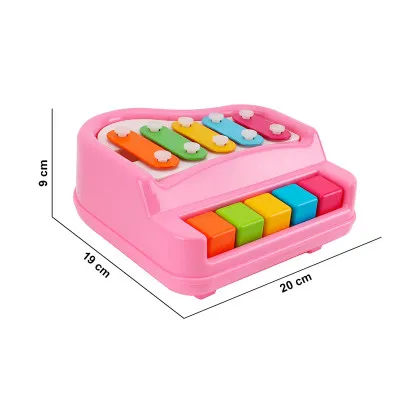 Іграшка ТехноК «Ксилофон - фортепіано» рожевий арт 7907 Іграшка ТехноК «Ксилофон - фортепіано» рожевий арт 7907