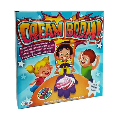 Настільна гра Strateg "Cream Boom" (рус) (8001)