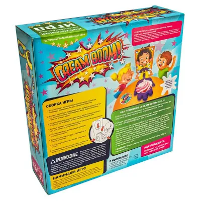 Настільна гра Strateg "Cream Boom" (рус) (8001) Настільна гра Strateg "Cream Boom" (рус) (8001)