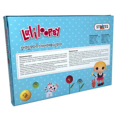 Настольная игра Strateg "Лалалупси" (рус) (80) Настольная игра Strateg "Лалалупси" (рус) (80)