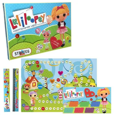 Настольная игра Strateg "Лалалупси" (рус) (80) Настольная игра Strateg "Лалалупси" (рус) (80)