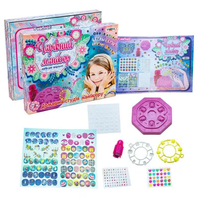 Набор для детского творчества Strateg "Чарівний манікюр" (укр) (820) Набор для детского творчества Strateg "Чарівний манікюр" (укр) (820)