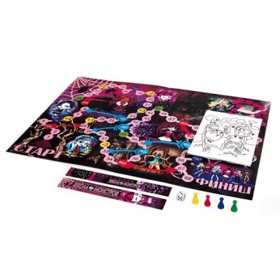 Настільна гра Strateg "Школа монстрів" (рус) Настільна гра Strateg "Школа монстрів" (рус)