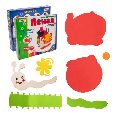 Набір для дитячої творчості Strateg "Пенал своїми руками Улитка" (укр) (9013) Набір для дитячої творчості Strateg "Пенал своїми руками Улитка" (укр) (9013)