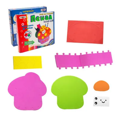 Набір для дитячої творчості Strateg "Пенал своїми руками Грибочок" (укр) (9014) Набір для дитячої творчості Strateg "Пенал своїми руками Грибочок" (укр) (9014)