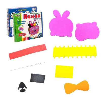 Набір для дитячої творчості Strateg "Пенал своїми руками Зайчик" (укр) (9015) Набір для дитячої творчості Strateg "Пенал своїми руками Зайчик" (укр) (9015)