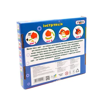 Набор для детского творчества Strateg "Пенал своими руками Злая пташка" (укр) (9016) Набор для детского творчества Strateg "Пенал своими руками Злая пташка" (укр) (9016)