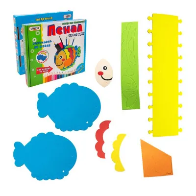 Набір для дитячої творчості Strateg "Пенал своїми руками Рибка" (укр) (9017) Набір для дитячої творчості Strateg "Пенал своїми руками Рибка" (укр) (9017)