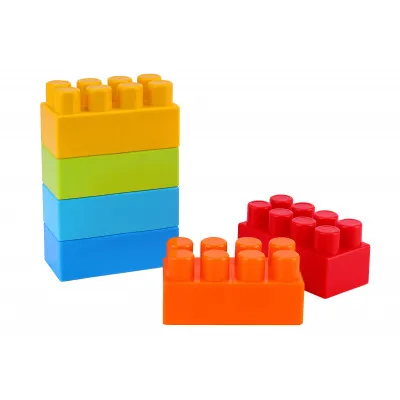 Элемент конструктора ТехноК 6 цветных кирпичиков арт 9925 Элемент конструктора ТехноК 6 цветных кирпичиков арт 9925
