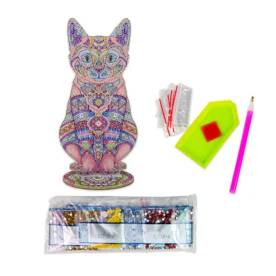 Алмазная мозаика Strateg ПРЕМИУМ Котенок на подставке размером 30х30 см (BJP13) Алмазная мозаика Strateg ПРЕМИУМ Котенок на подставке размером 30х30 см (BJP13)