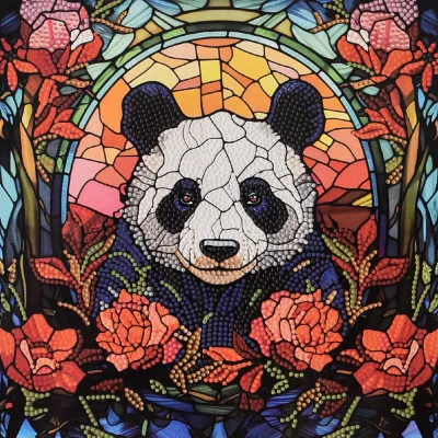 Алмазна мозаїка Strateg ПРЕМІУМ Панда серед троянд розміром 30х30 не повна викладка (DEEX16305) Алмазна мозаїка Strateg ПРЕМІУМ Панда серед троянд розміром 30х30 не повна викладка (DEEX16305)
