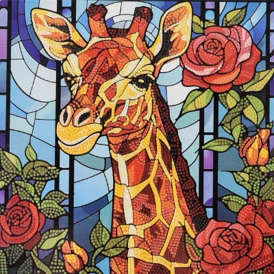 Алмазна мозаїка Strateg ПРЕМІУМ Жирафова казка розміром 30х30 не повна викладка (DEEX16306) Алмазна мозаїка Strateg ПРЕМІУМ Жирафова казка розміром 30х30 не повна викладка (DEEX16306)