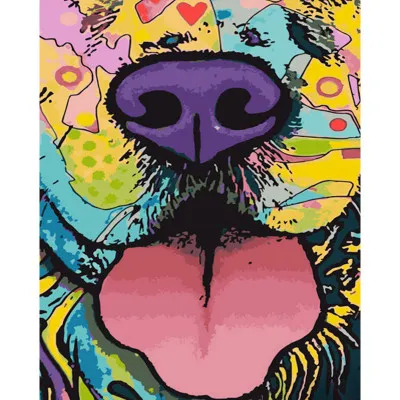 Картина за номерами Strateg ПРЕМІУМ Собачий носик розміром 40х50 см (GS624) Картина за номерами Strateg ПРЕМІУМ Собачий носик розміром 40х50 см (GS624)