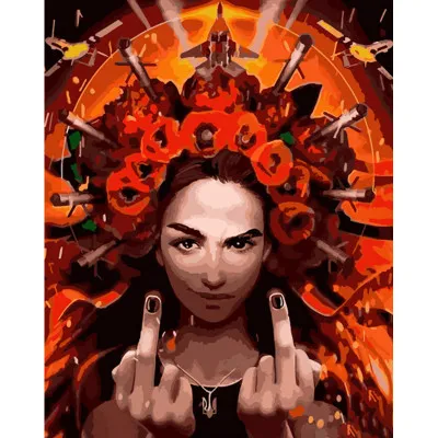 Картина за номерами Strateg ПРЕМІУМ Душа країни розміром 40х50 см (GS891) Картина за номерами Strateg ПРЕМІУМ Душа країни розміром 40х50 см (GS891)