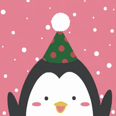 Картина за номерами Strateg  Пінгвін розміром 20х20 см (HH5129)