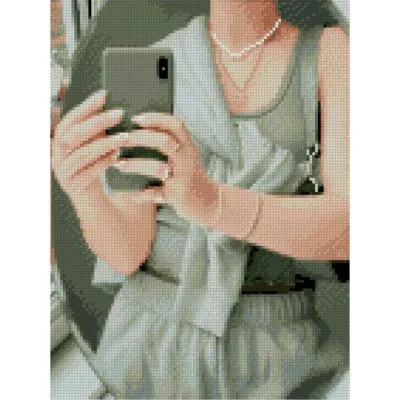 Алмазная мозаика Look of the day 30х40 см HX230