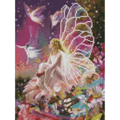 Алмазна мозаїка Загадкова фея 30x40 см HX248