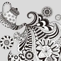 Набір для розпису-антистрес Strateg Чарівний колейдоскоп розміром 30х30 см (JCEE37111)