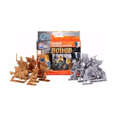 Ігровий набір Технок "Середньовічних воїнів" (14 фігурок) (4272)