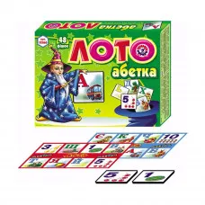 Настольная игра Технок "Лото Азбука" (укр) (0366)