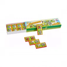 Настольная игра Технок "Домино Зоопарк" (28 шт) (3305)