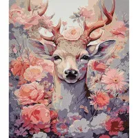 Картина за номерами Strateg ПРЕМІУМ Благородність лісу розміром 30х40 см (SS1173)