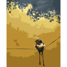 Картина за номерами Ластівка осені 40х50 см SY6031