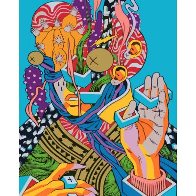 Картина по номерам Поп-арт мысли 2 40х50 см SY6138