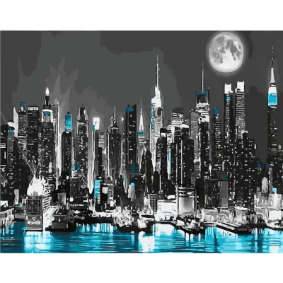 Картина за номерами New York City 40х50 см SY6209