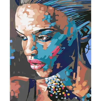 Картина за номерами Виразна особа 40х50 см SY6216