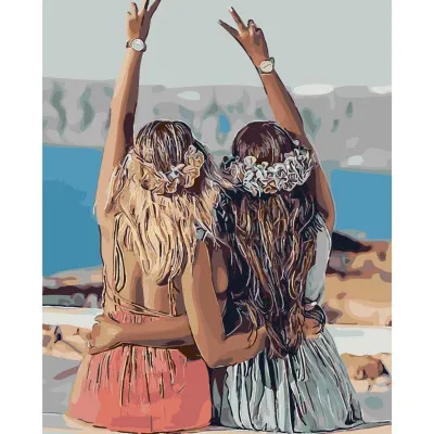Картина за номерами Friends 40х50 см SY6260