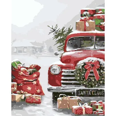 Картина за номерами Авто Санті 40х50 см SY6270