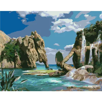 Картина за номерами Втрачений світ 40х50 см SY6313