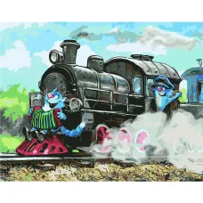 Картина за номерами На зустріч пригод 40х50 см SY6354