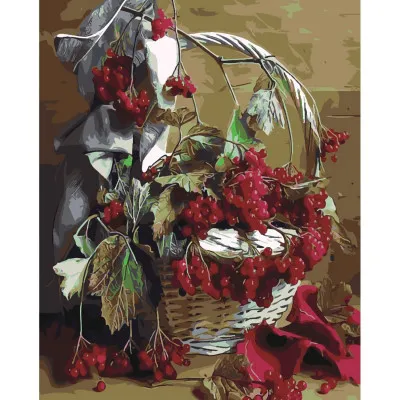 Картина за номерами Горобиновий натюрморт 40х50 см SY6386