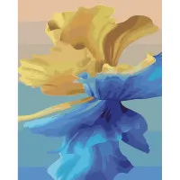 Картина по номерам "Жовтоблакитний танок" 40х50 см SY6547