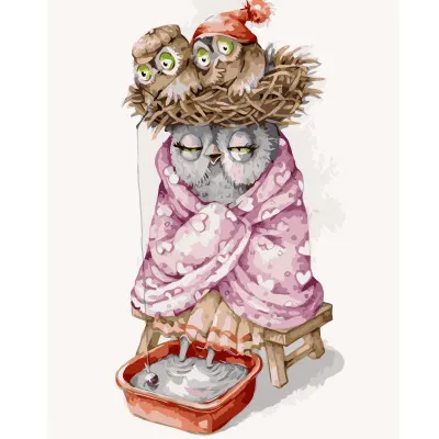 Зимовий настрій 40х50 см VA-1485 Зимовий настрій 40х50 см VA-1485