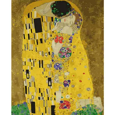Картина по номерам Густав Климт Поцелуй 40х50 см VA-2215 Картина по номерам Густав Климт Поцелуй 40х50 см VA-2215
