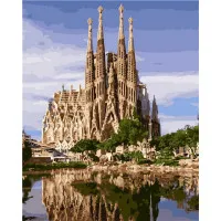 Картина за номерами Готичний замок 40х50 см VA-2851