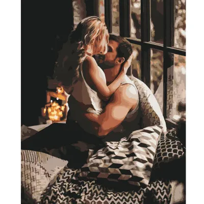 Картина по номерам Уютные объятия 40х50 см VA-2989 Картина по номерам Уютные объятия 40х50 см VA-2989