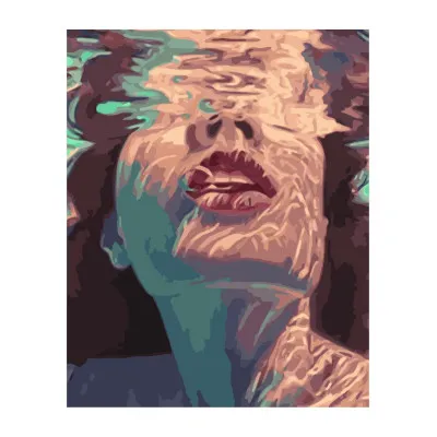 Картина за номерами Під водою 40х50 см VA-3023