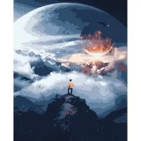 Картина за номерами Космічний хлопчик 40х50 см VA-3197