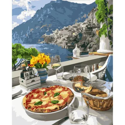 Сніданок у горах 40х50 см VA-3216 Сніданок у горах 40х50 см VA-3216