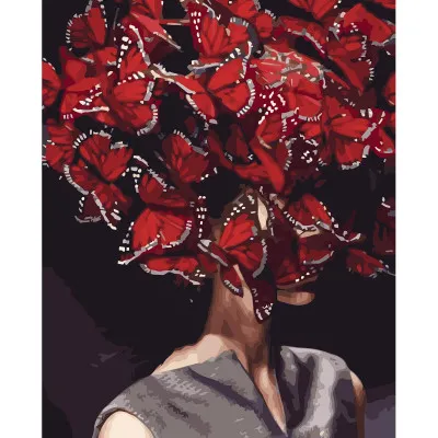 Картина за номерами Думки-метелики 40х50 см VA-3229