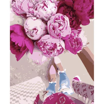 Картина за номерами Букет 40х50 см VA-3234 Картина за номерами Букет 40х50 см VA-3234