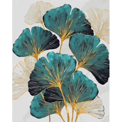 Картина за номерами Пишні квіти 40х50 см VA-3412.