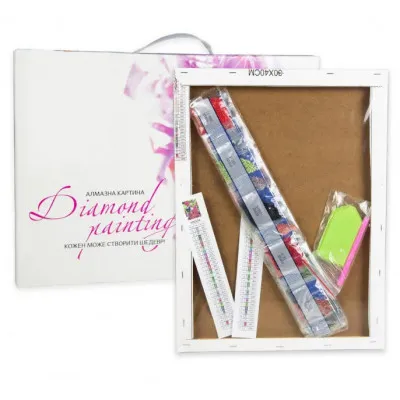 Алмазна мозаїка Strateg ПРЕМІУМ Котики в квітах розміром 30х40 см (KB067) Алмазна мозаїка Strateg ПРЕМІУМ Котики в квітах розміром 30х40 см (KB067)